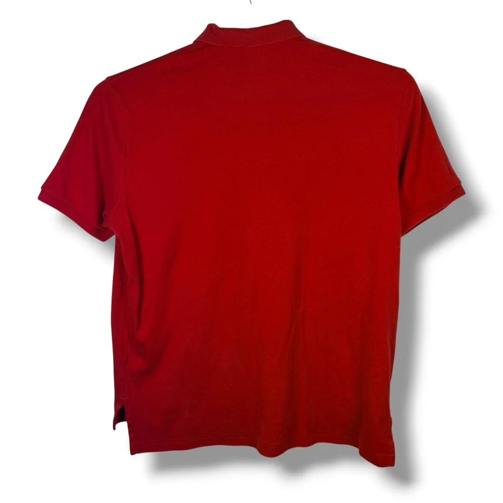 Vintage Polo Ralph Lauren Polo Men XXL Red Classic Soft Cotton Shirt Pony Preppy